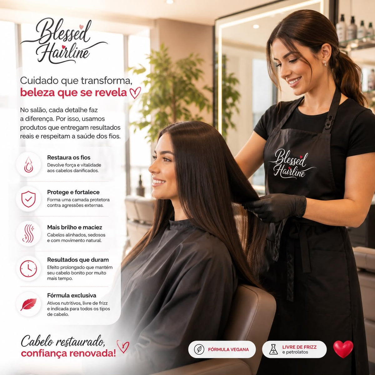 Blessed Hairline Hair Mask - 500ml - Progressiva Orgânica