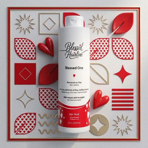 Blessed Hairline Hair Mask - 1 Litro - Progressiva Orgânica