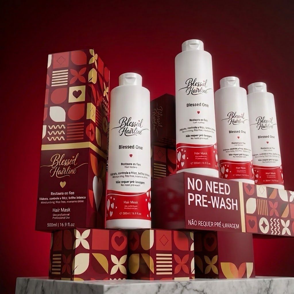 Blessed Hairline Hair Mask - 500ml - Progressiva Orgânica