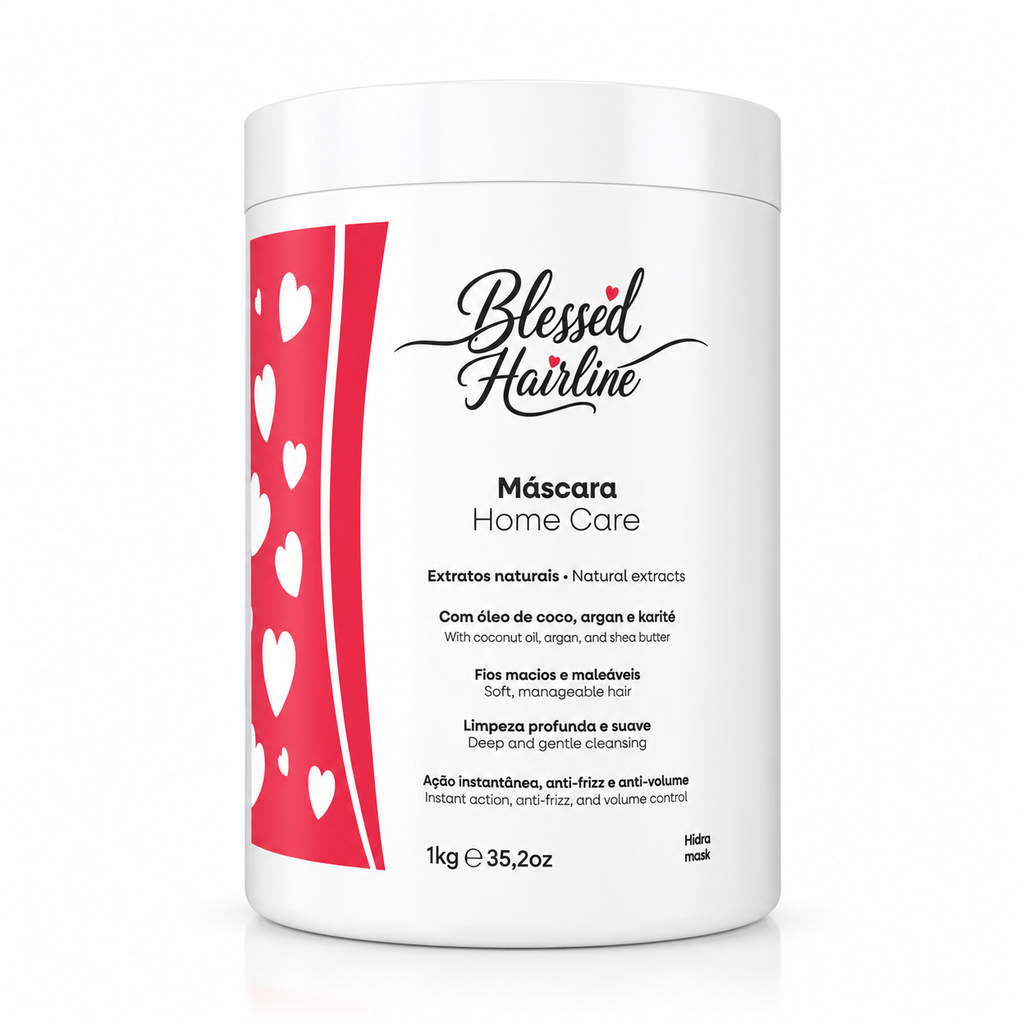 Máscara Capilar Hidratante Blessed Hairline Hidra Mask Home Care Pós-Química 1kg