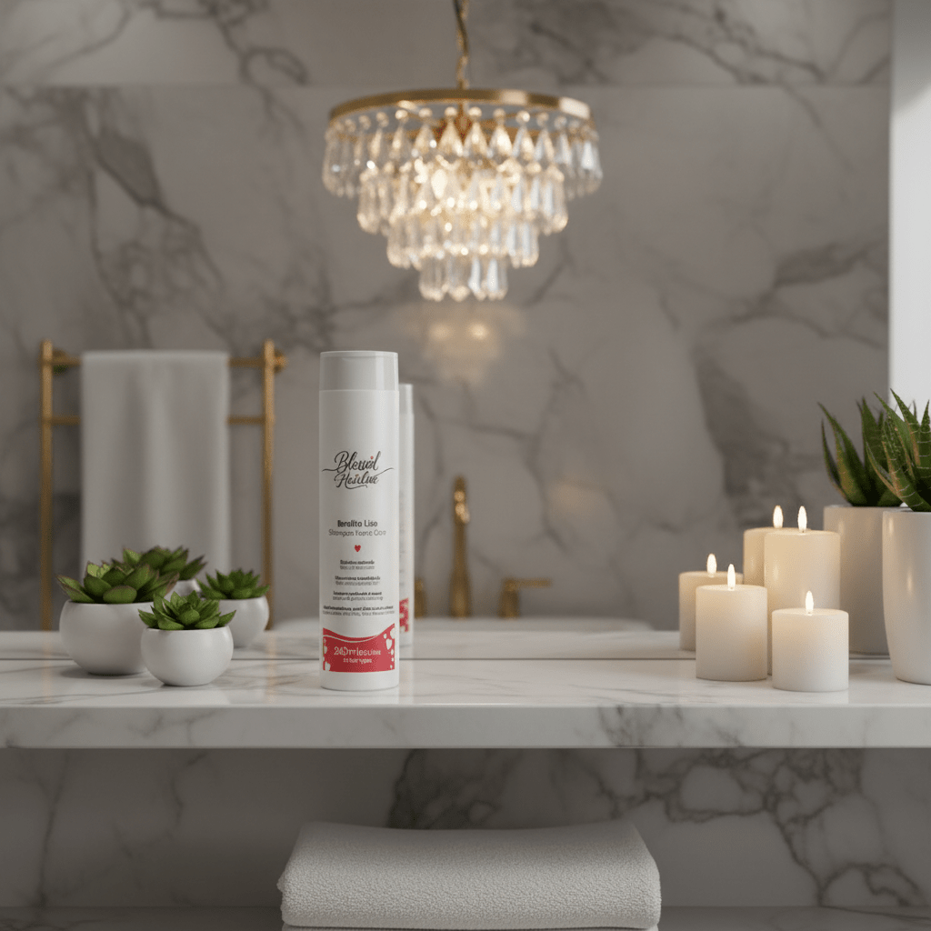 Shampoo Home Care Blessed Hair line Bendito Liso 240ml - Progressiva Orgânica