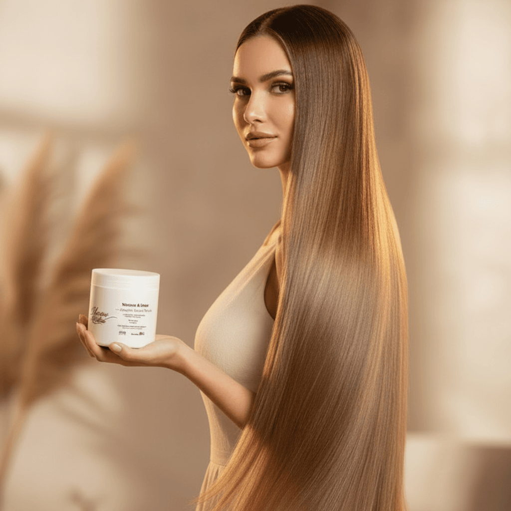 Ultra Mask BTX Blessed Hairline | Redução de Volume e Frizz - Progressiva Orgânica