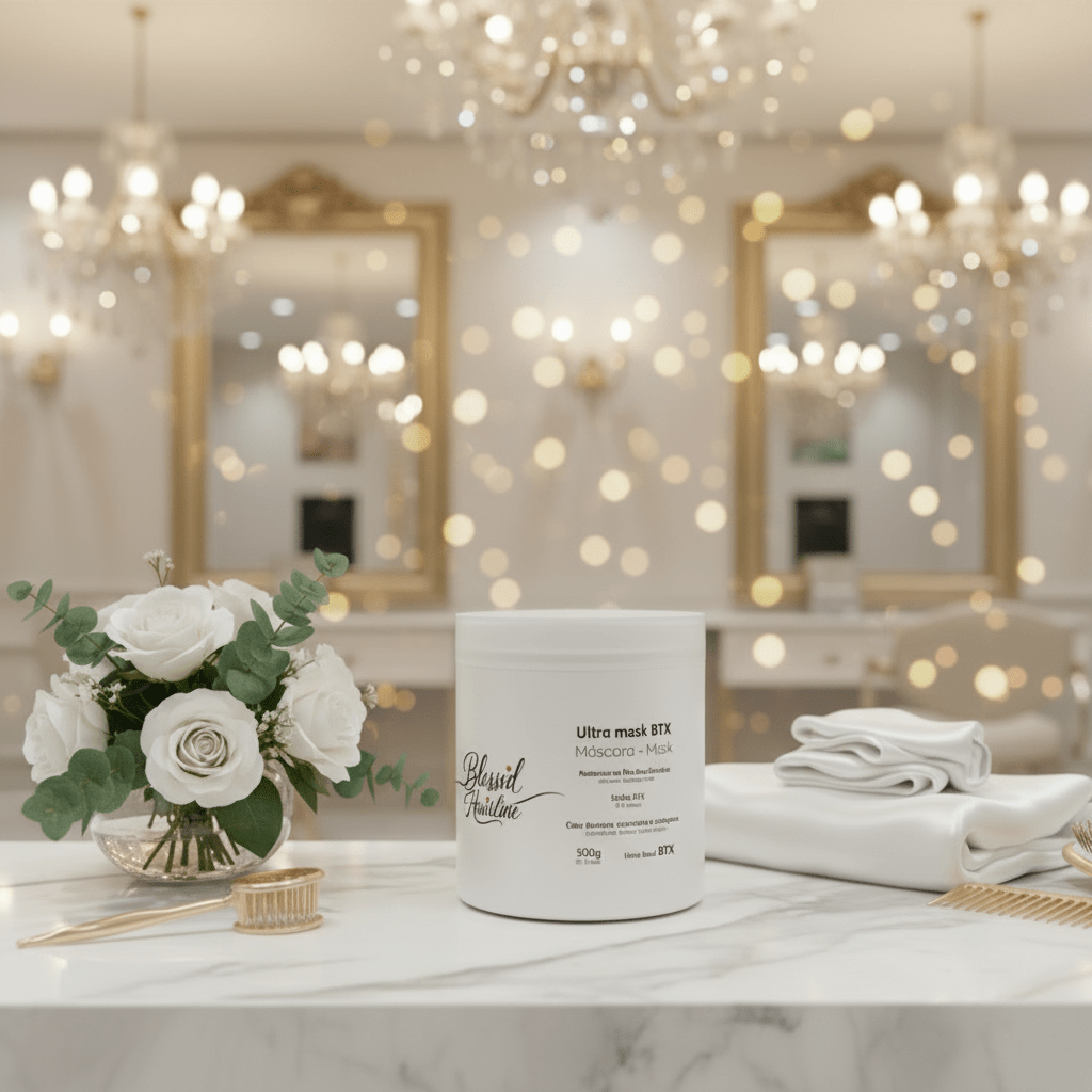 Ultra Mask BTX Blessed Hairline | Redução de Volume e Frizz - Progressiva Orgânica